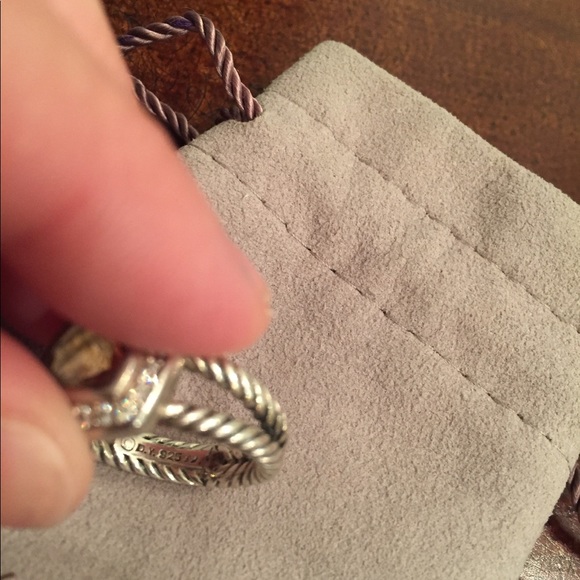 David Yurman Petite Albion Ring Citrine Size 5 - Picture 6 of 6